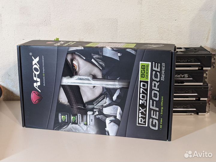 Новая видеокарта nVidia GeForce RTX 3070 8Gb Afox