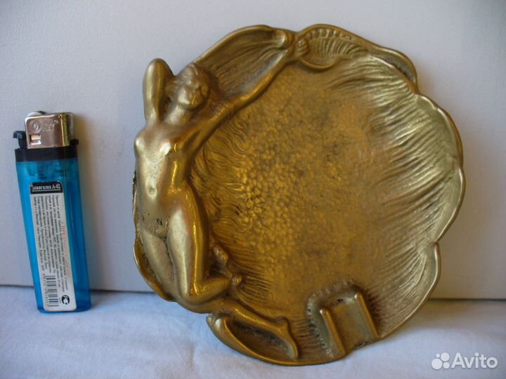 Пепельница. Латунь