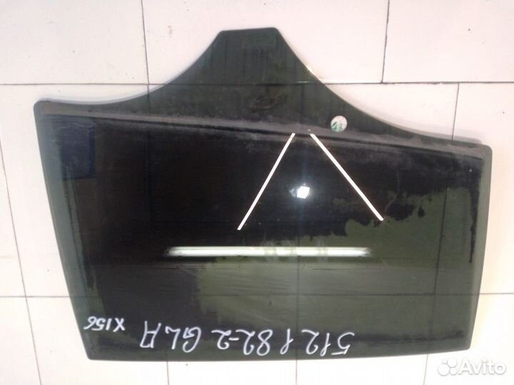 Стекло двери заднее правое