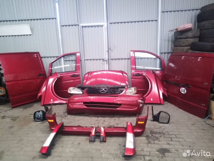 Кузовные детали Мерседес Вито кузов w639