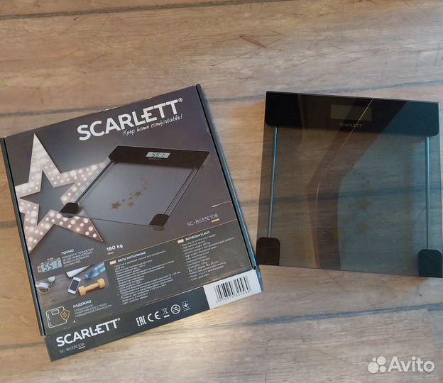 Весы напольные scarlett