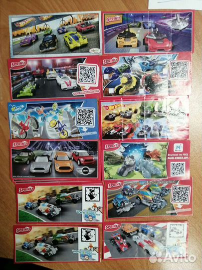 Вкладыши киндер сюрприз