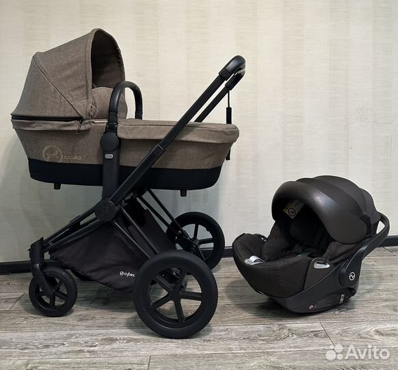 Коляска 2 в 1 Cybex Priam с cloud Q
