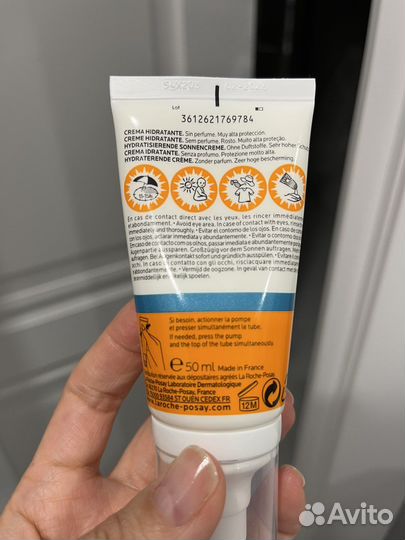 Крем для лица la roche possy spf 50