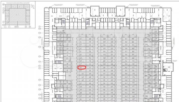 Машиноместо, 14 м²