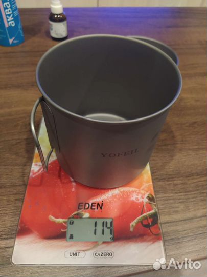 Котелок титановый набор альпиниста