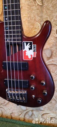 Бас гитара 5 струн Cort B5 Plus MH