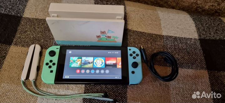 Nintendo switch 2 ревизия animal crossing edition