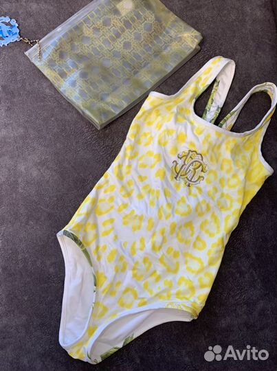 Купальник пляжная юбка Roberto Cavalli 4,6,8.10