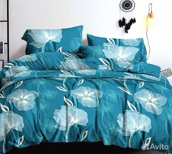 Постельное белье евро новое