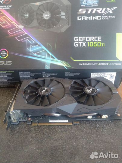 Видеокарта gtx 1050 ti 4gb