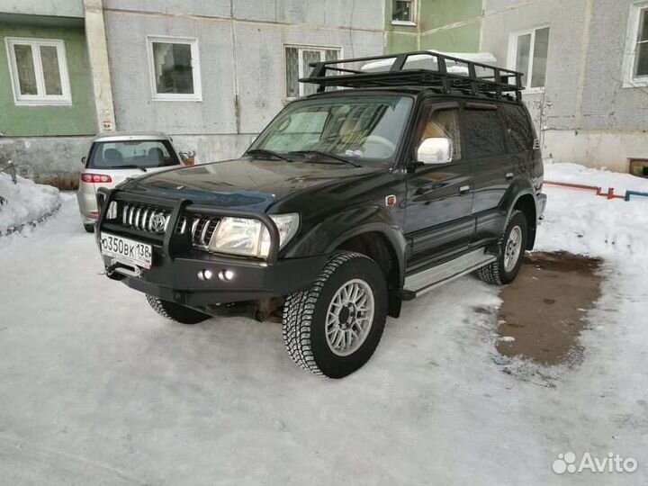 Бампер силовой передний Land Cruiser Prado 90/95