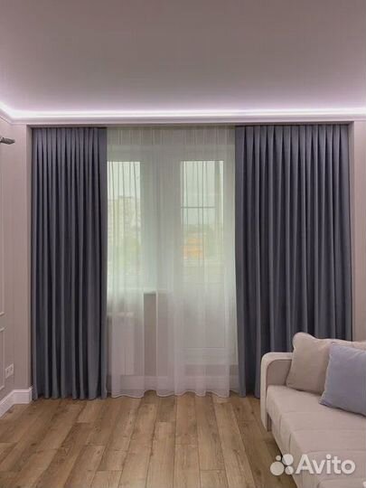 Шторы из велюра