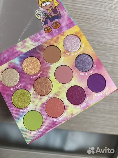 Палитра теней colourpop lizzie Mcguire