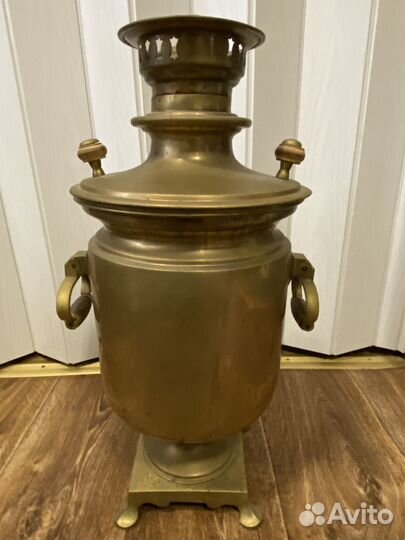 Самовар на дровах угольный фабрика Захряпина