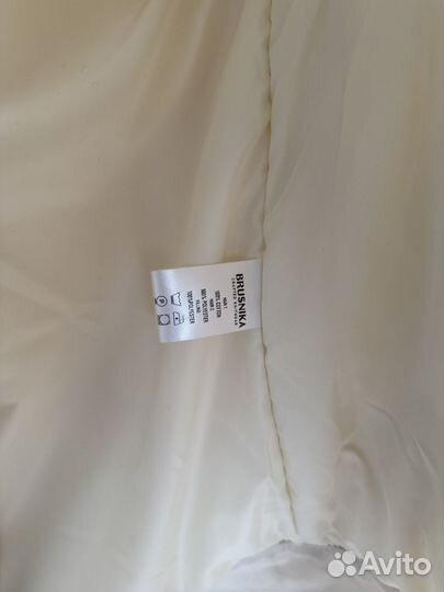 Джинсовая куртка с флисом