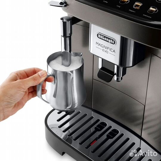 Кофемашина DeLonghi ecam29042TB серый