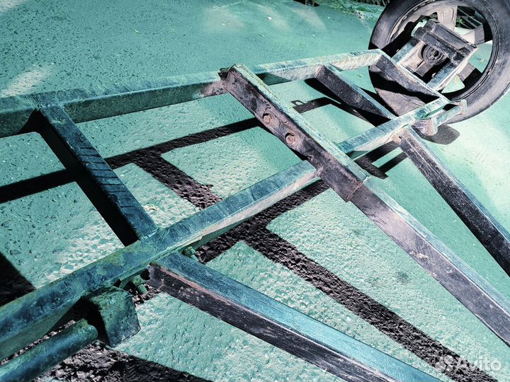 Прицеп подкат для перевозки автомобиля усиленный