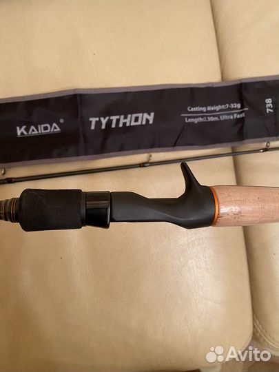 Спиннинг кастинговый Kaida tython 2.3м