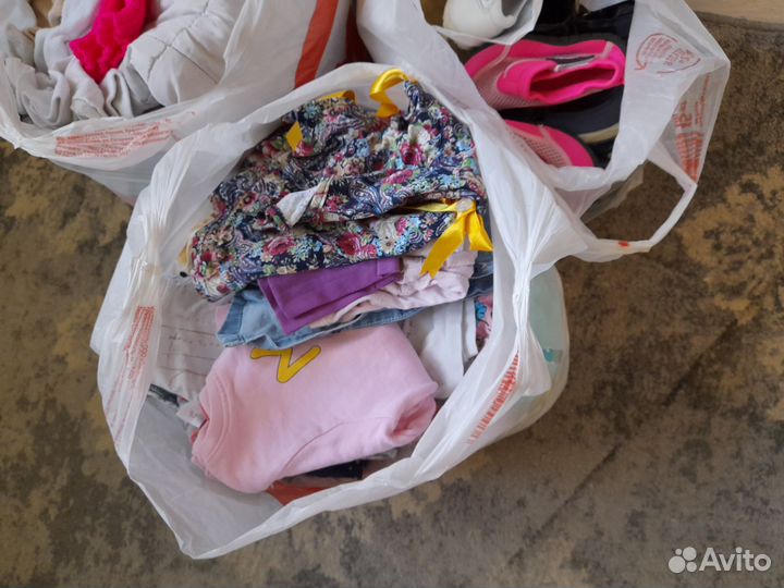 Вещи пакетом для девочки