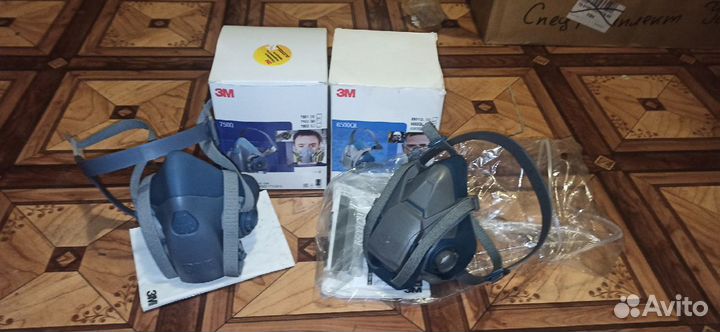 Полумаска 3м 7502 размер М