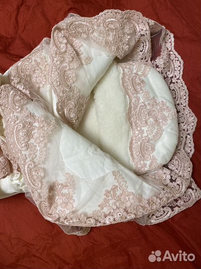 Конверт на выписку зимний для девочки