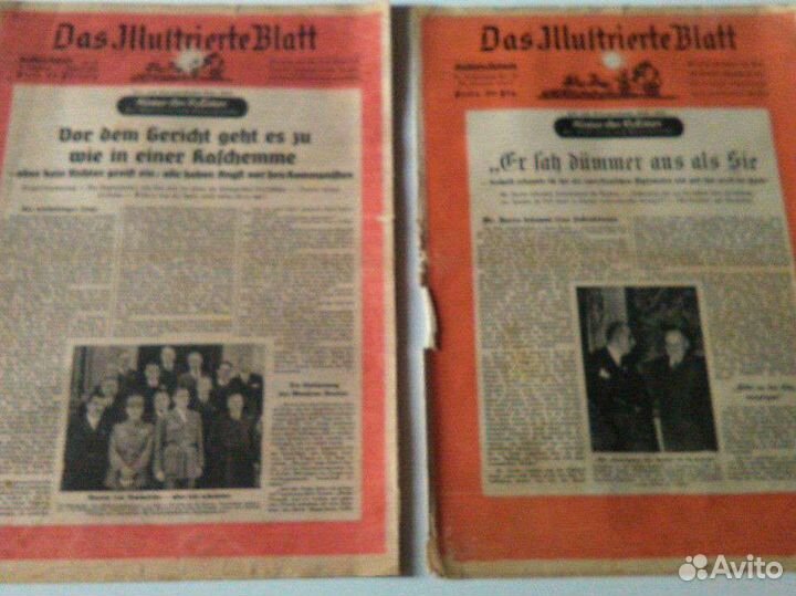 Антикварные немецкие журналы