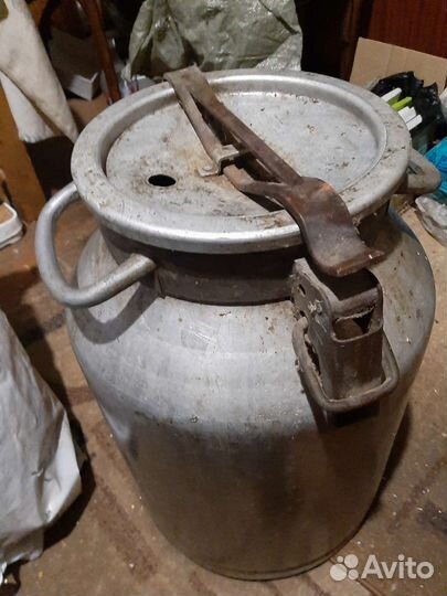 Фляга алюминиевая бу 40л