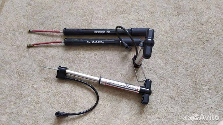 Насосы для велосипеда в ассортименте