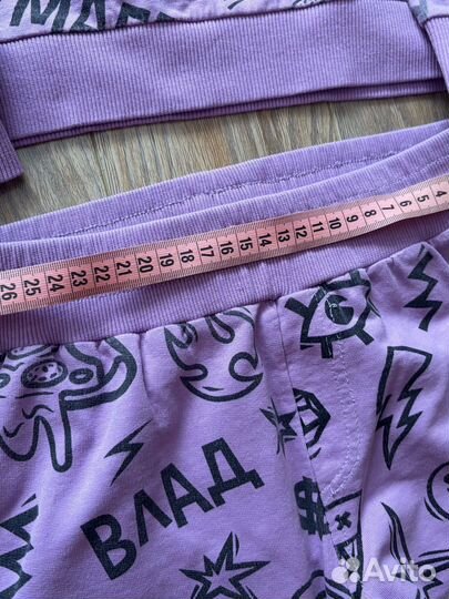 Вещи пакетом трикотажный костюм рост 146