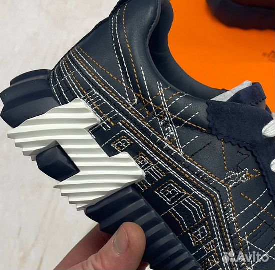 Кроссовки Hermes чер