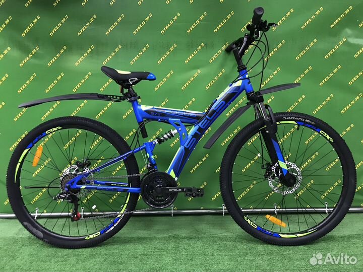 Велосипед двухподвесный Stels Focus MD 27.5 21-sp