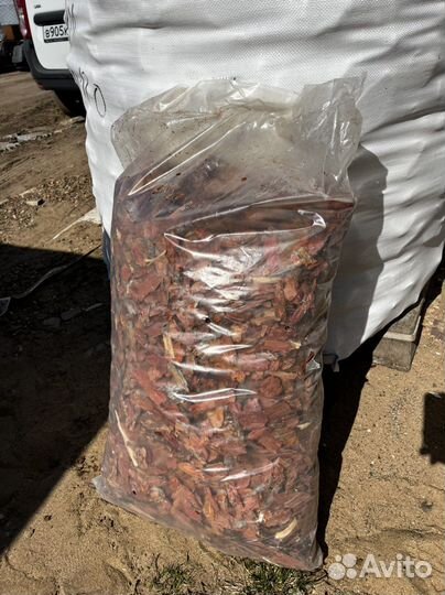 Мульча из лиственницы. Кора лиственницы