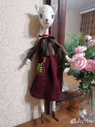 Кошечка ручной работы