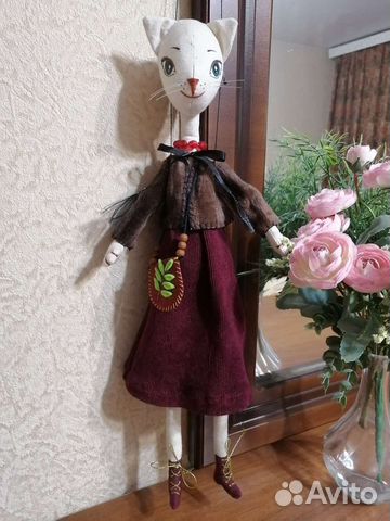 Кошечка ручной работы