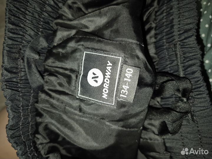 Штаны утепленные nordway 134-140