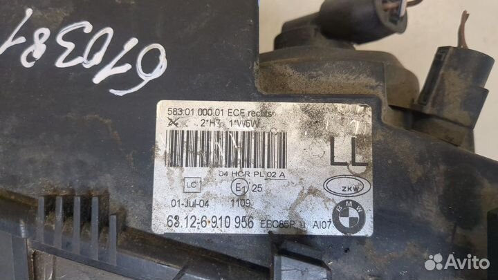 Фара (передняя) BMW 3 E46, 2004