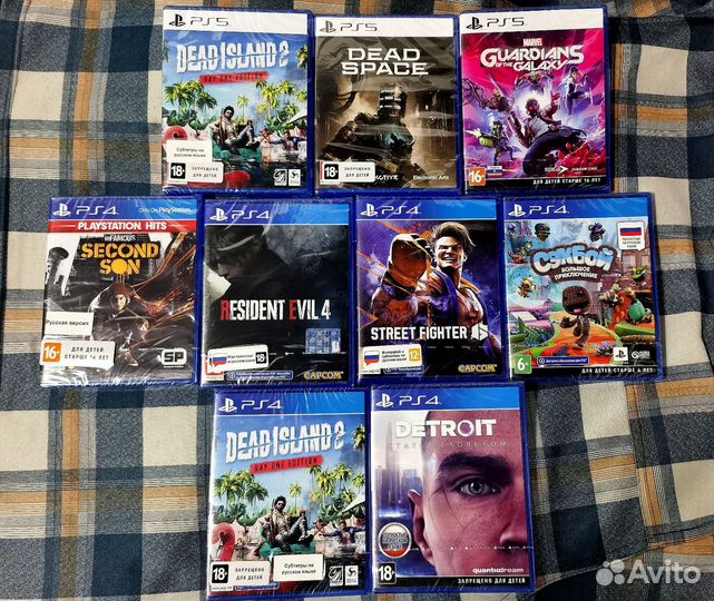 PlayStation games (игры PS4 / PS5)