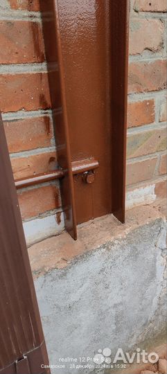 Стягивание домов металлом укрепления фундамента