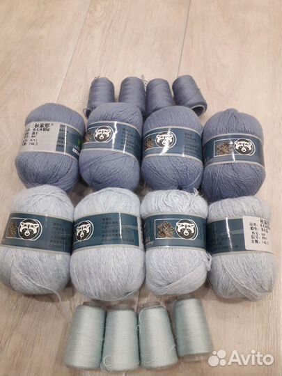 Пряжа из пуха норки