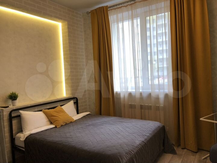 Квартира-студия, 26 м², 2 кровати