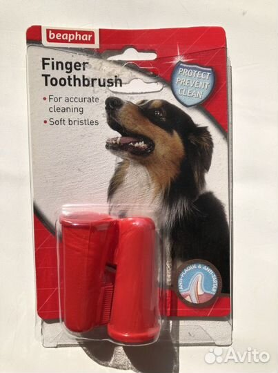 Зубная щетка для собак