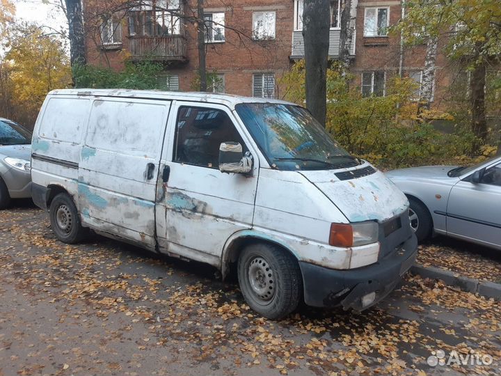 Volkswagen Transporter 2.4 МТ, 1991, 460 000 км