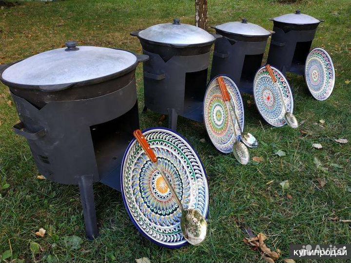 Казан чугунный узбекский