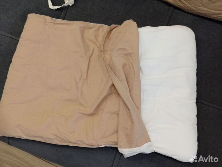 Бортики в кроватку постельное белье одеяло подушка