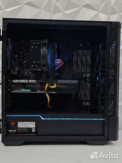 Игровой пк Ryzen 5 5500/RTX 3060Ti 8GB/16GB DDR4/S