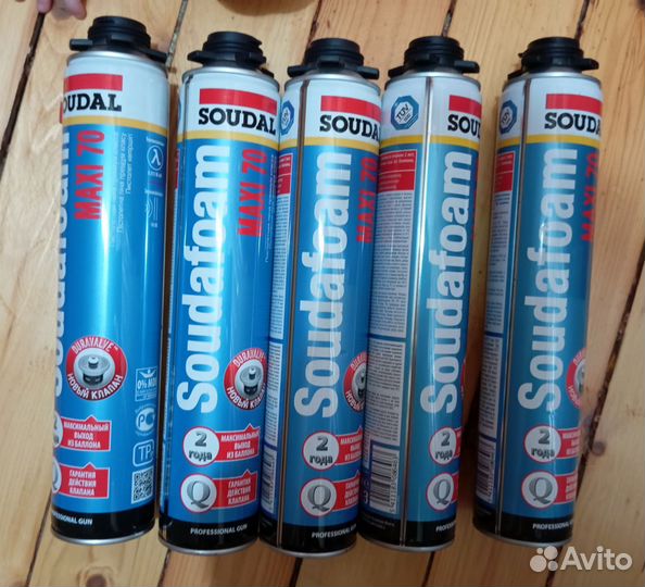 Монтажная пена soudal maxi 70