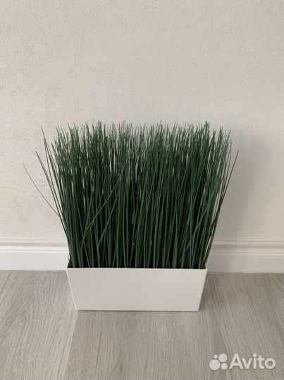 IKEA Искуссвенное растение и кашпо икея