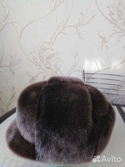 Меховая мужская кепка