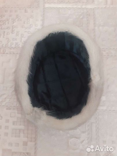 Шапка норковая женская